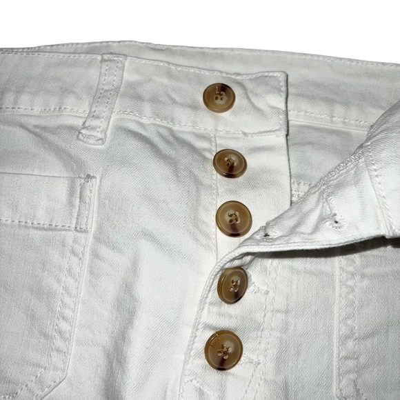 NEW Suko Jeans White High Waist Flare Leg Jeans Women’s Size 6 - Picture 7 of 10